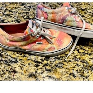 Womens Tye Dye Vans size 8